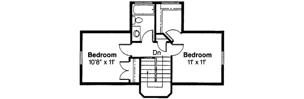 upper floor house blueprint