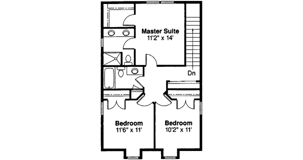 upper floor house blueprint