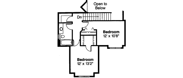 upper floor house blueprint