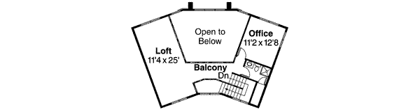 upper floor house blueprint