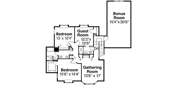 upper floor house blueprint