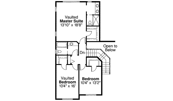 upper floor house blueprint