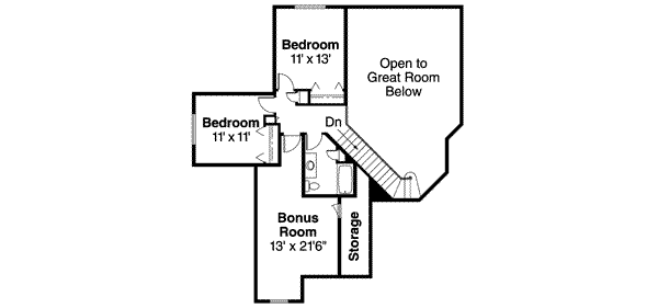 upper floor house blueprint
