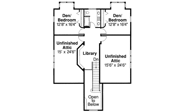 upper floor house blueprint