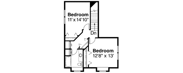 upper floor house blueprint