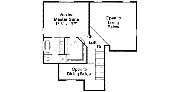 upper floor house blueprint