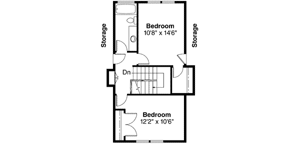 upper floor house blueprint