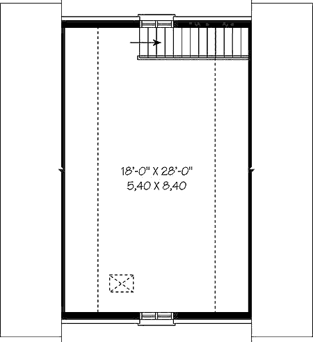upper floor house blueprint