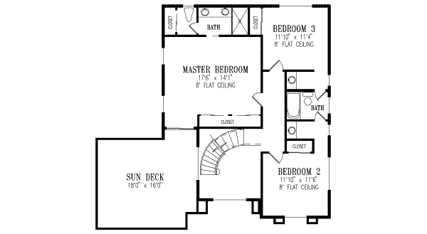 upper floor house blueprint
