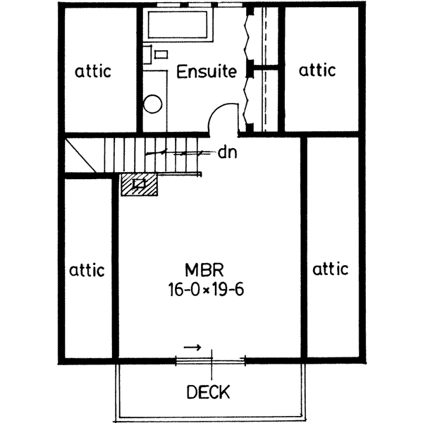 upper floor house blueprint