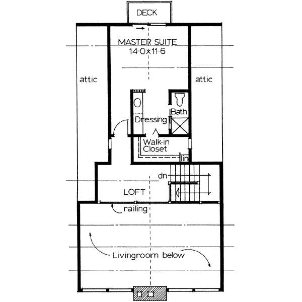 upper floor house blueprint