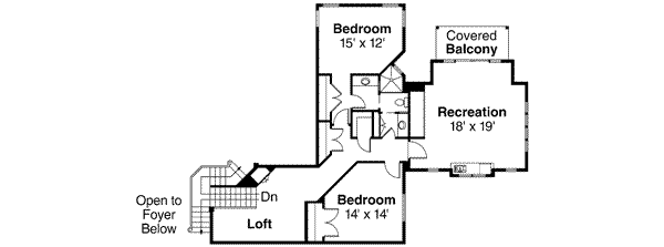 upper floor house blueprint