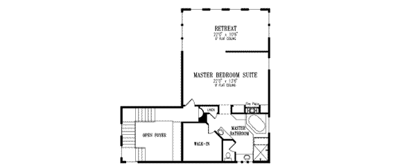 upper floor house blueprint