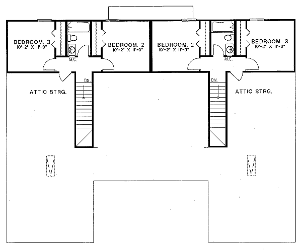 upper floor house blueprint