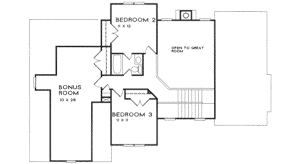 upper floor house blueprint