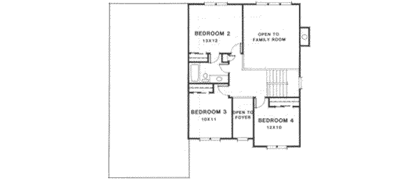 upper floor house blueprint