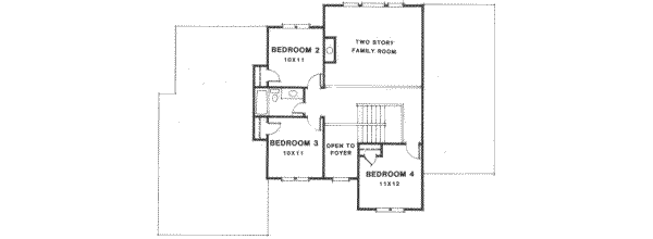 upper floor house blueprint
