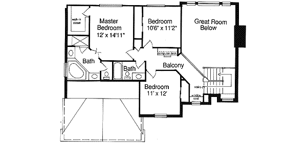 upper floor house blueprint
