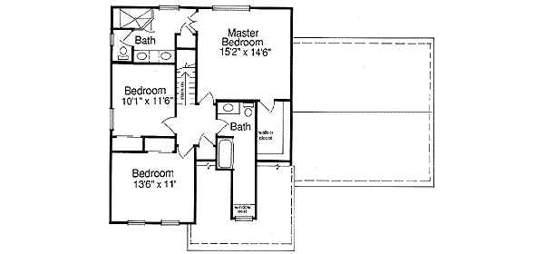 upper floor house blueprint