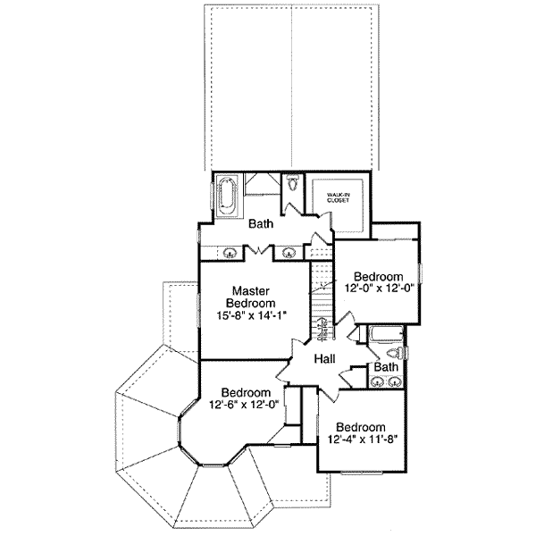 upper floor house blueprint