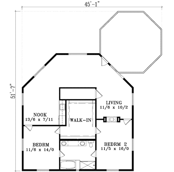 upper floor house blueprint