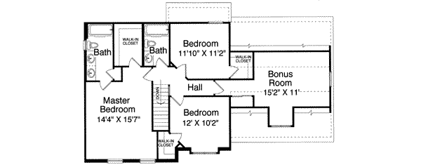 upper floor house blueprint