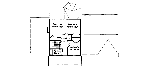 upper floor house blueprint