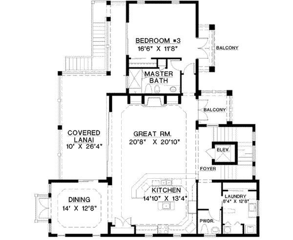 upper floor house blueprint