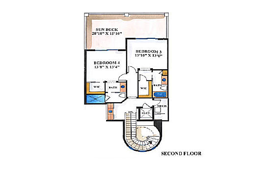 upper floor house blueprint