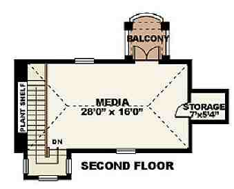 upper floor house blueprint
