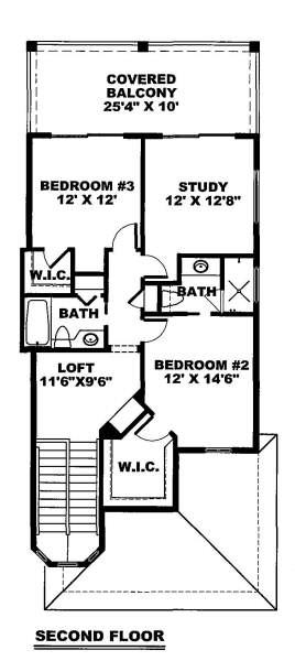 upper floor house blueprint