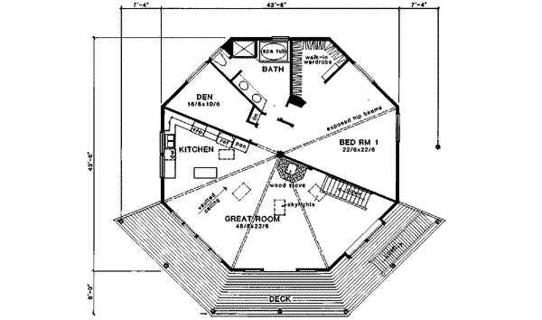 upper floor house blueprint