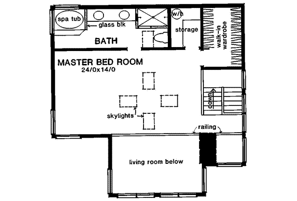 upper floor house blueprint