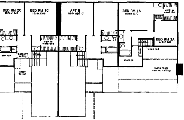 upper floor house blueprint