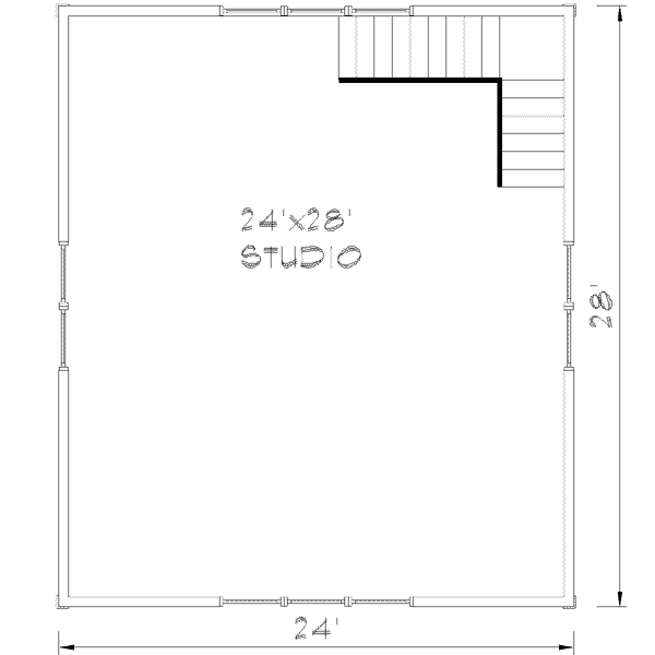 upper floor house blueprint