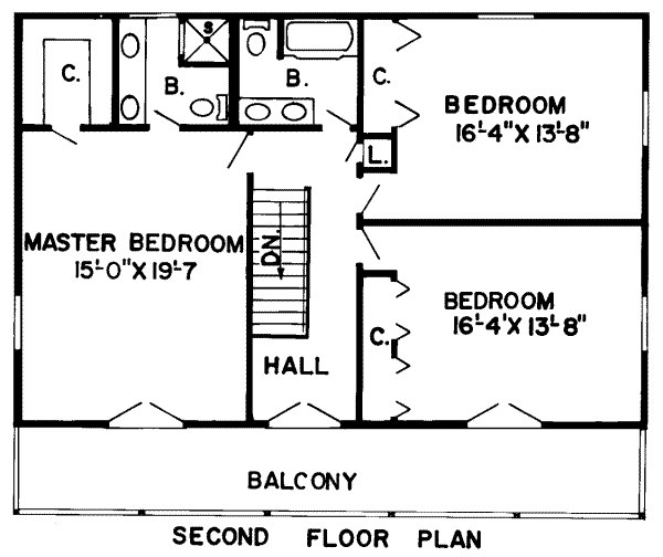 upper floor house blueprint