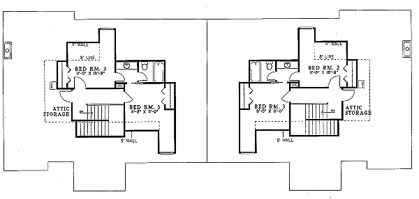 upper floor house blueprint