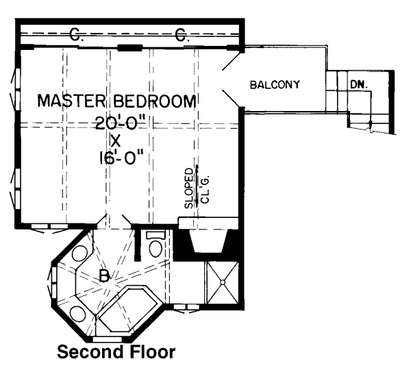 upper floor house blueprint