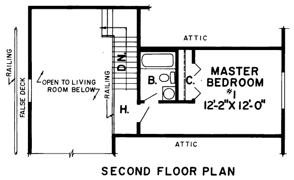 upper floor house blueprint