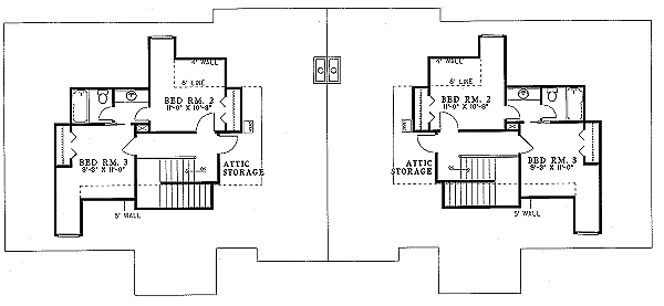 upper floor house blueprint