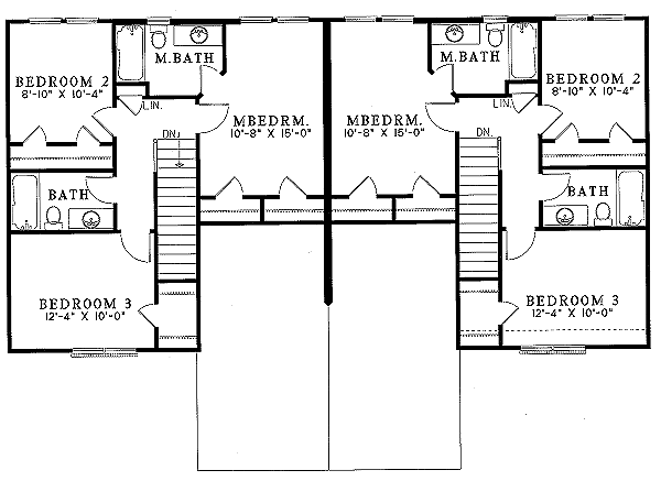 upper floor house blueprint