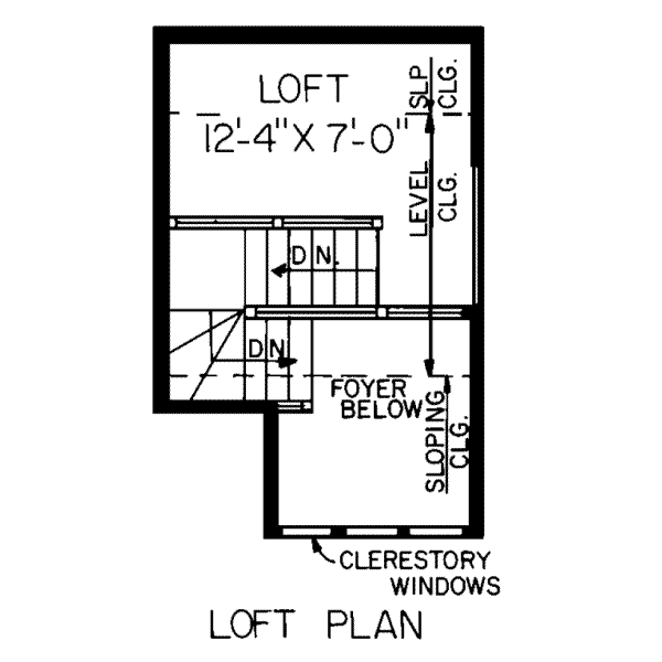 upper floor house blueprint