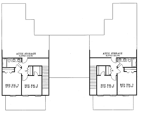 upper floor house blueprint
