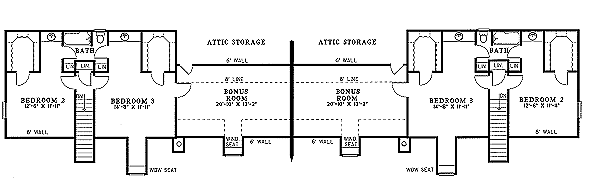 upper floor house blueprint