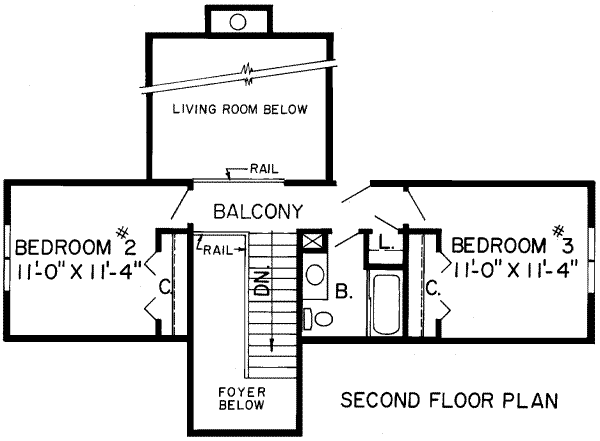 upper floor house blueprint