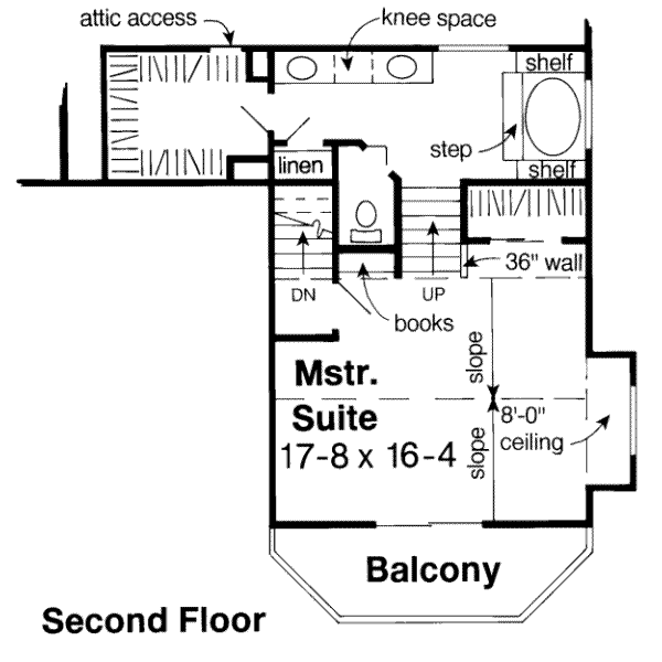 upper floor house blueprint