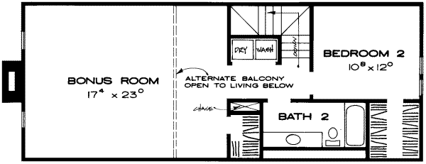 upper floor house blueprint