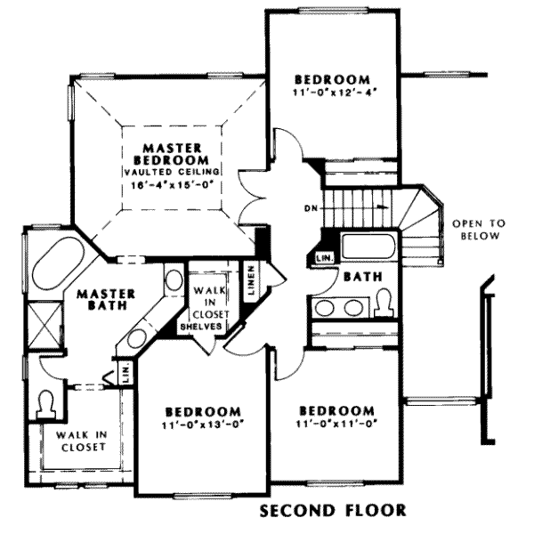 upper floor house blueprint