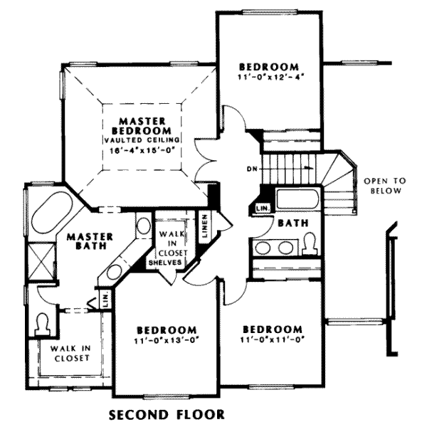 upper floor house blueprint