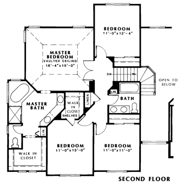 upper floor house blueprint